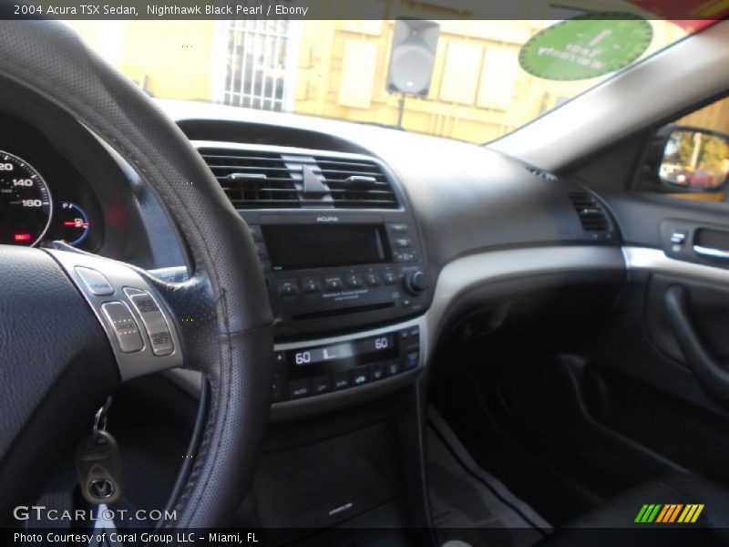 Nighthawk Black Pearl / Ebony 2004 Acura TSX Sedan