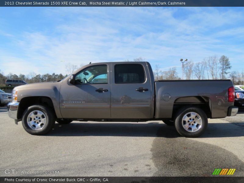 Mocha Steel Metallic / Light Cashmere/Dark Cashmere 2013 Chevrolet Silverado 1500 XFE Crew Cab
