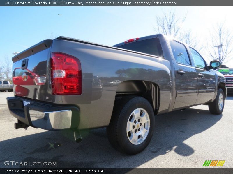 Mocha Steel Metallic / Light Cashmere/Dark Cashmere 2013 Chevrolet Silverado 1500 XFE Crew Cab