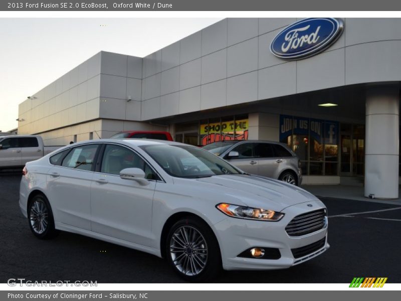  2013 Fusion SE 2.0 EcoBoost Oxford White
