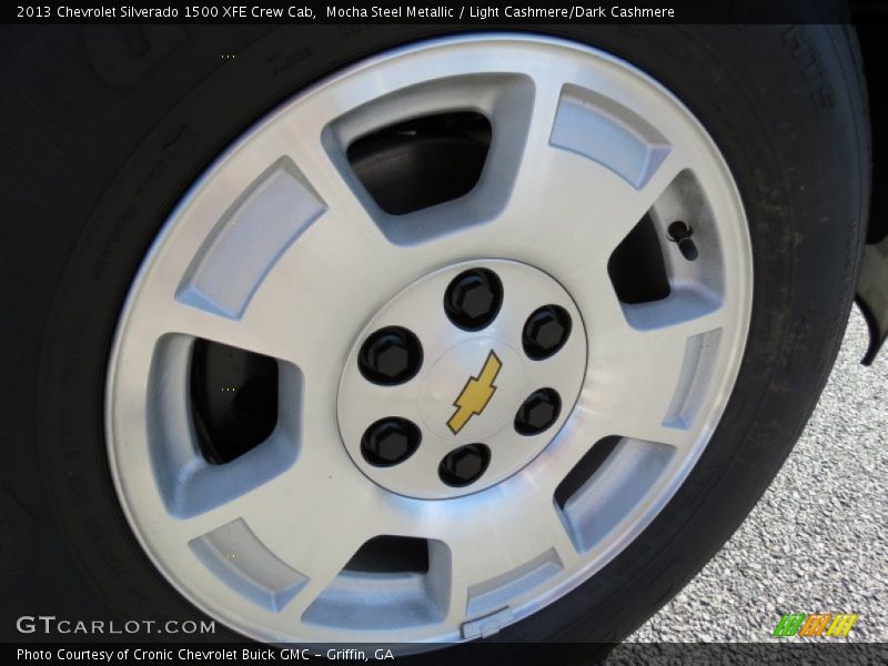 Mocha Steel Metallic / Light Cashmere/Dark Cashmere 2013 Chevrolet Silverado 1500 XFE Crew Cab