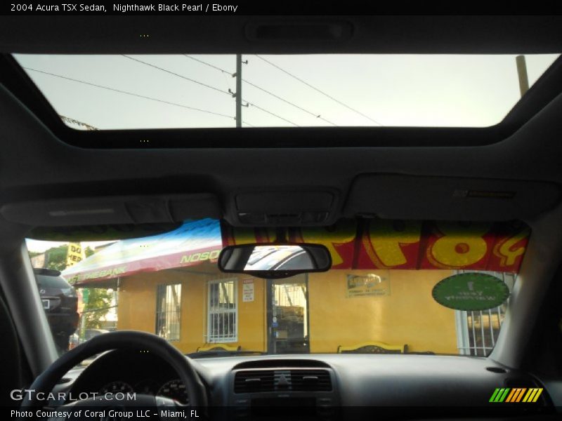 Nighthawk Black Pearl / Ebony 2004 Acura TSX Sedan