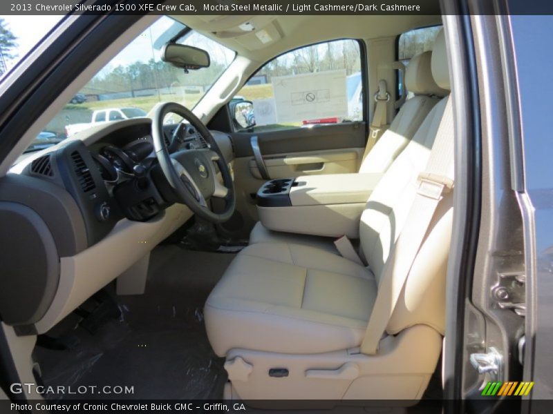 Mocha Steel Metallic / Light Cashmere/Dark Cashmere 2013 Chevrolet Silverado 1500 XFE Crew Cab