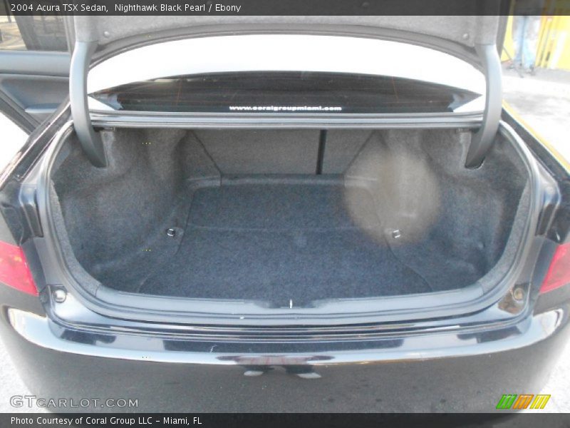 Nighthawk Black Pearl / Ebony 2004 Acura TSX Sedan