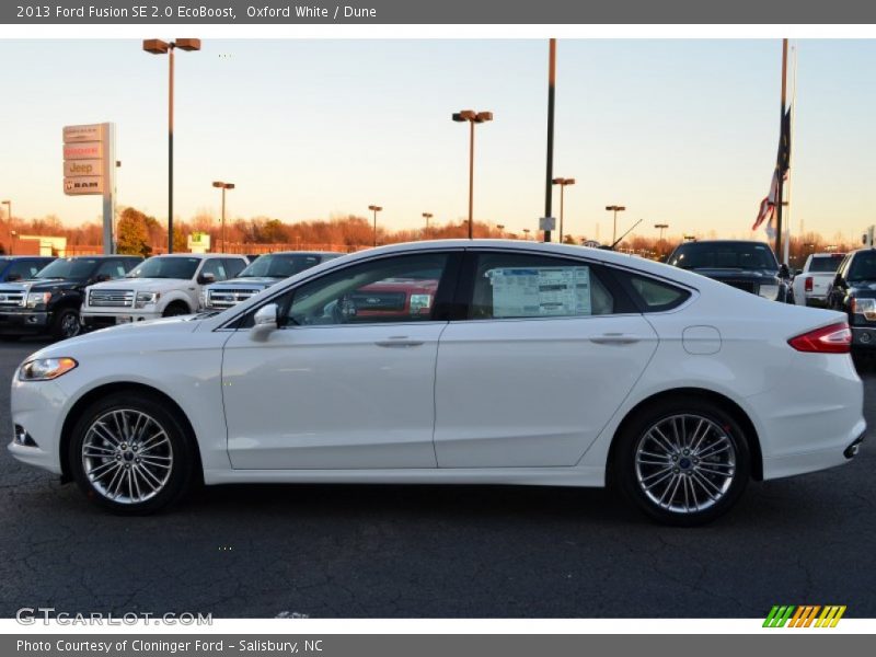  2013 Fusion SE 2.0 EcoBoost Oxford White