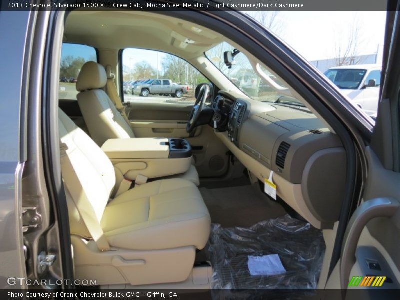 Mocha Steel Metallic / Light Cashmere/Dark Cashmere 2013 Chevrolet Silverado 1500 XFE Crew Cab