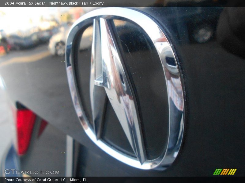 Nighthawk Black Pearl / Ebony 2004 Acura TSX Sedan