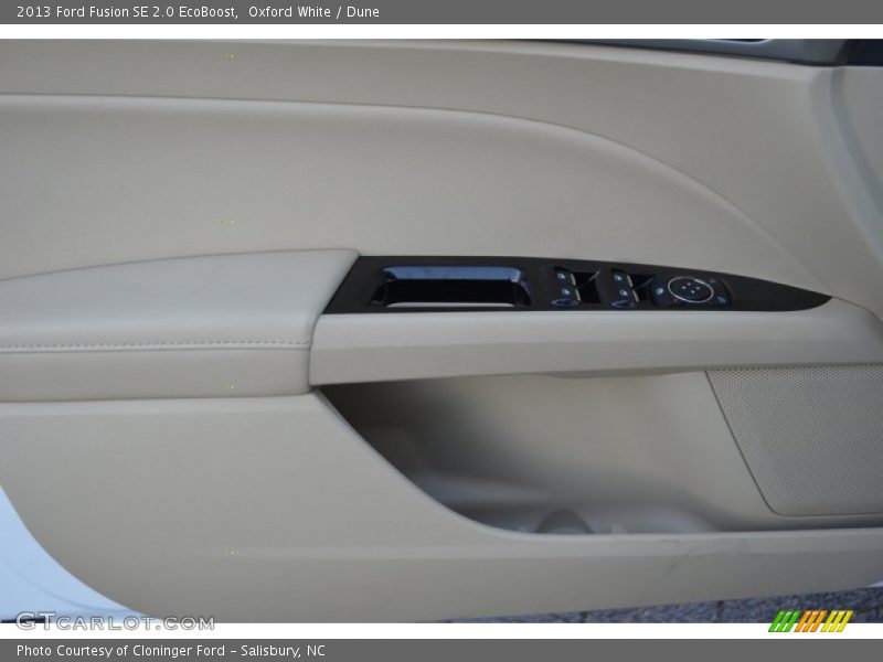 Oxford White / Dune 2013 Ford Fusion SE 2.0 EcoBoost