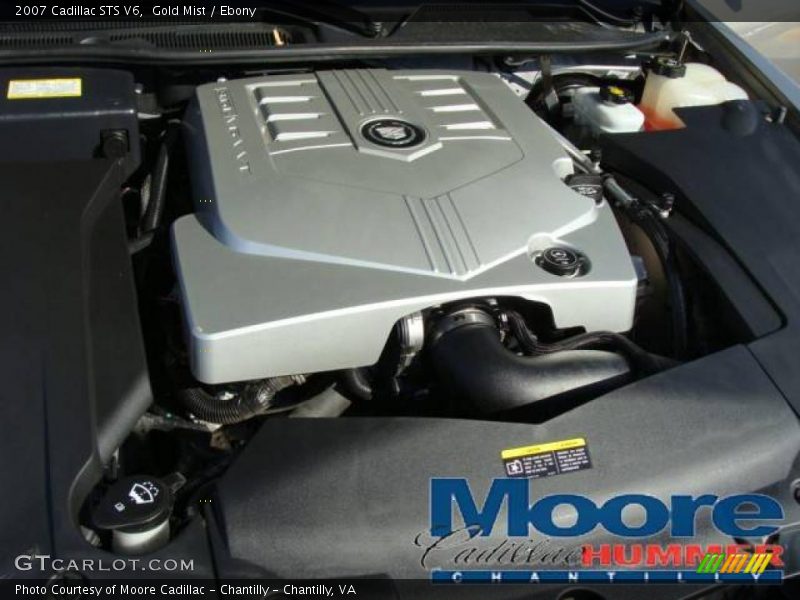 Gold Mist / Ebony 2007 Cadillac STS V6