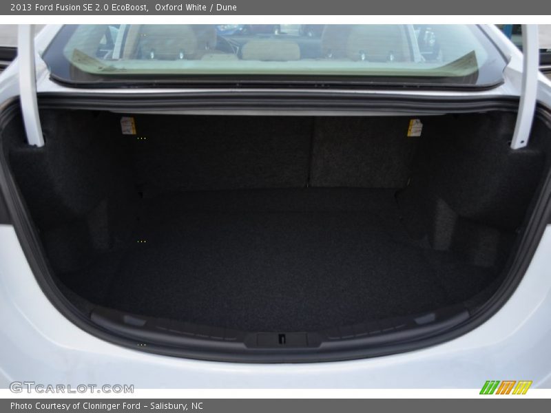 Oxford White / Dune 2013 Ford Fusion SE 2.0 EcoBoost