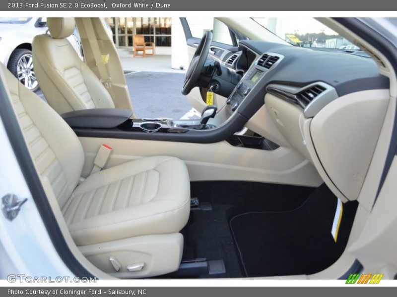  2013 Fusion SE 2.0 EcoBoost Dune Interior