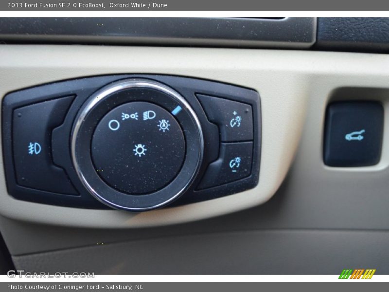 Controls of 2013 Fusion SE 2.0 EcoBoost