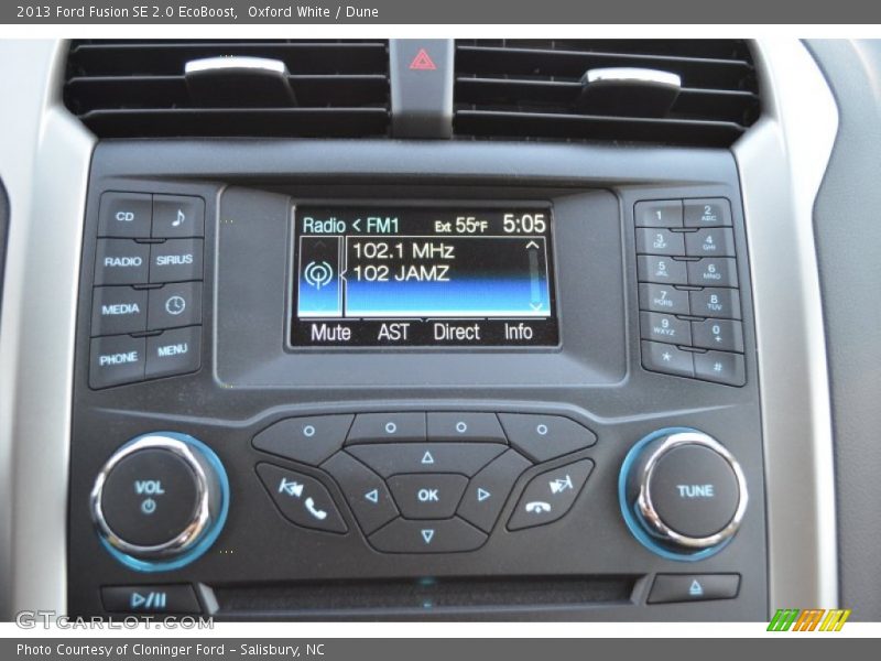 Controls of 2013 Fusion SE 2.0 EcoBoost