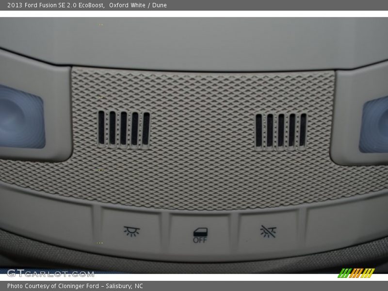 Oxford White / Dune 2013 Ford Fusion SE 2.0 EcoBoost