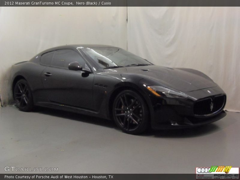 Nero (Black) / Cuoio 2012 Maserati GranTurismo MC Coupe