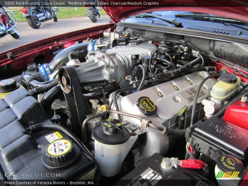  2003 Mustang Cobra Coupe Engine - 4.6 Liter SVT Supercharged DOHC 32-Valve V8
