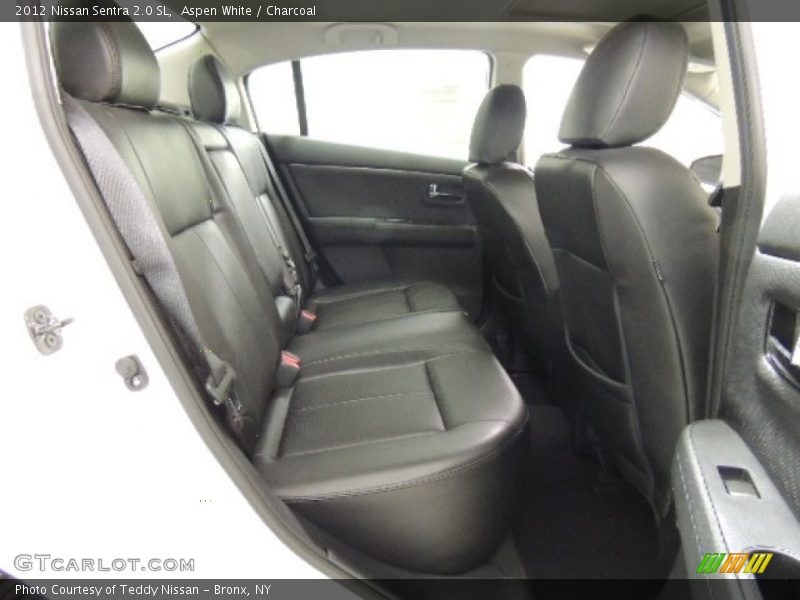 Aspen White / Charcoal 2012 Nissan Sentra 2.0 SL