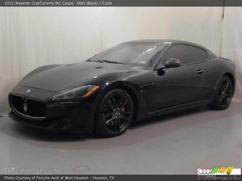 Nero (Black) / Cuoio 2012 Maserati GranTurismo MC Coupe