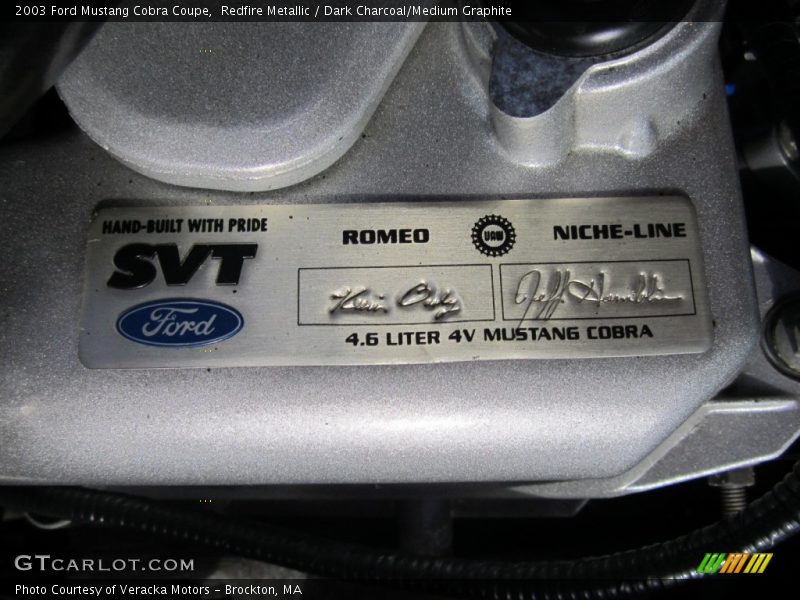  2003 Mustang Cobra Coupe Logo