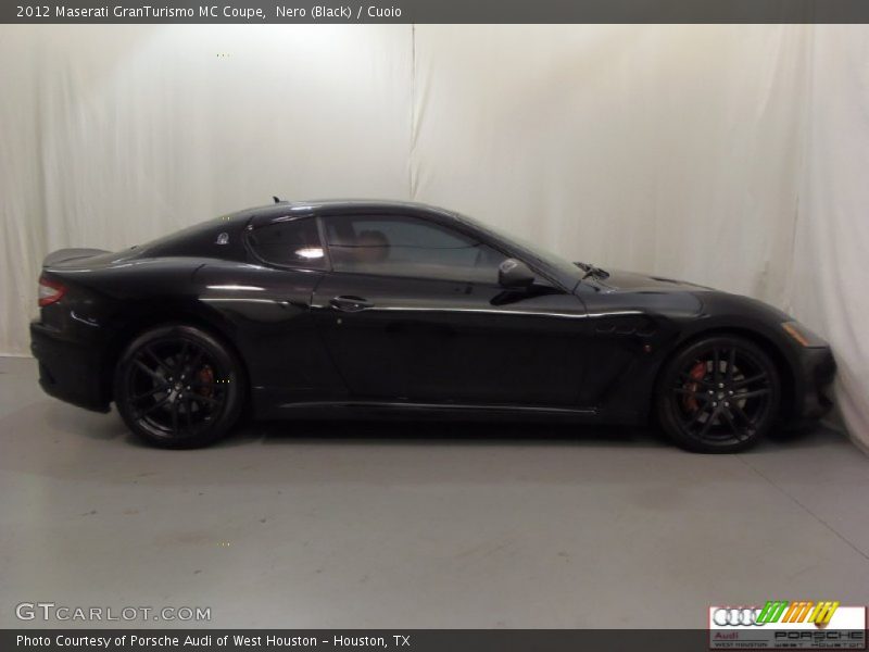 Nero (Black) / Cuoio 2012 Maserati GranTurismo MC Coupe