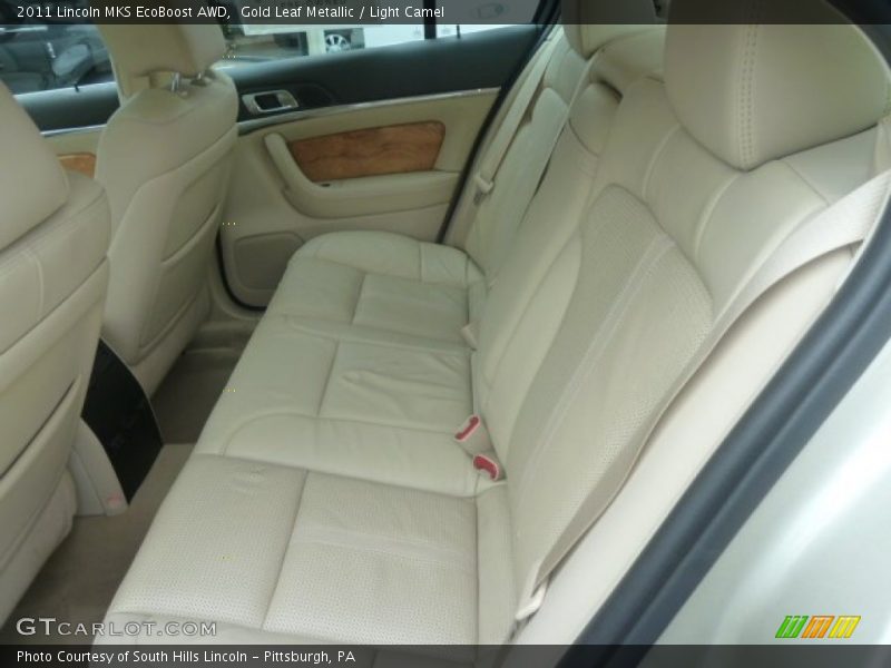Gold Leaf Metallic / Light Camel 2011 Lincoln MKS EcoBoost AWD