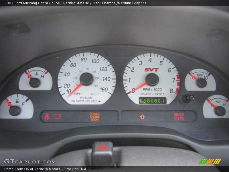  2003 Mustang Cobra Coupe Cobra Coupe Gauges