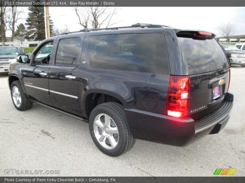 Blue Ray Metallic / Ebony 2013 Chevrolet Suburban LTZ 4x4