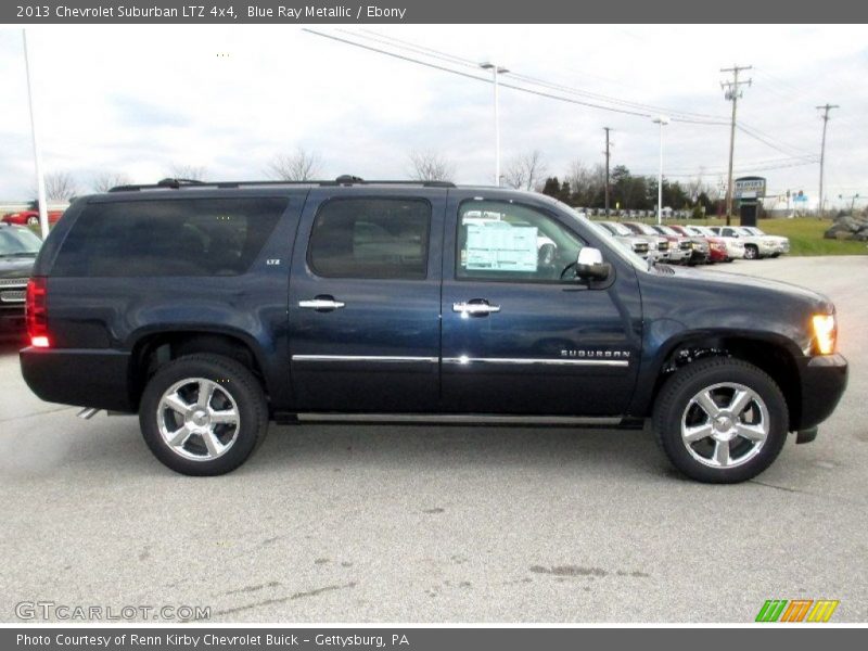 Blue Ray Metallic / Ebony 2013 Chevrolet Suburban LTZ 4x4