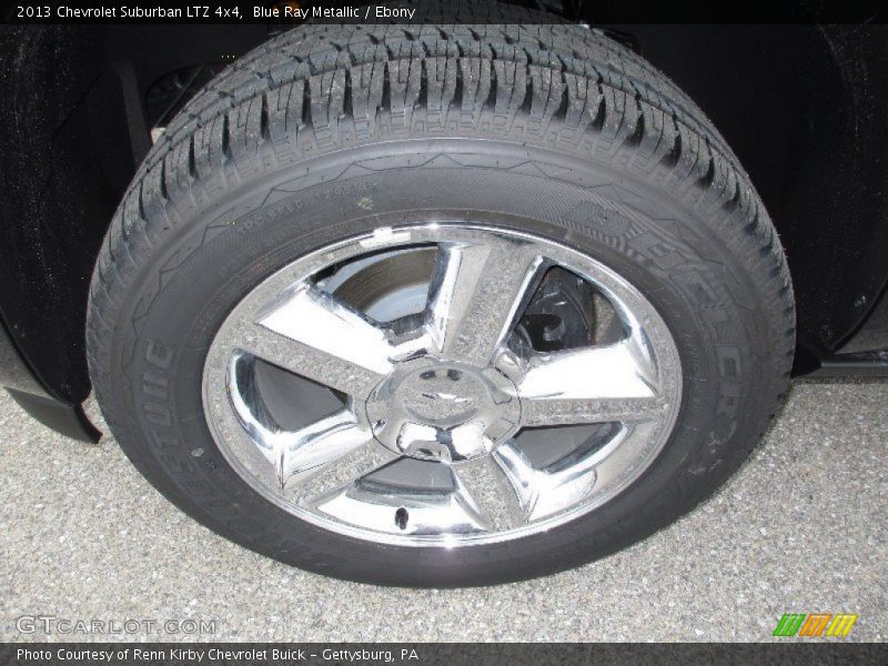 Blue Ray Metallic / Ebony 2013 Chevrolet Suburban LTZ 4x4