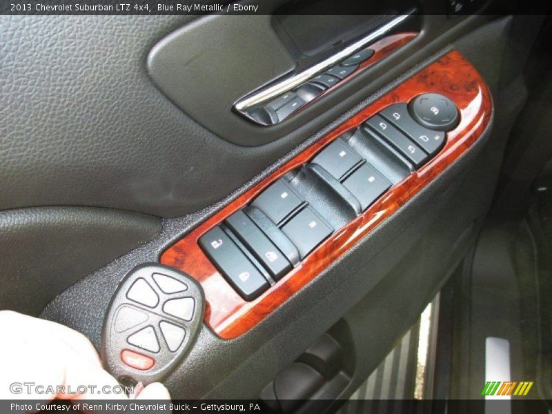 Blue Ray Metallic / Ebony 2013 Chevrolet Suburban LTZ 4x4