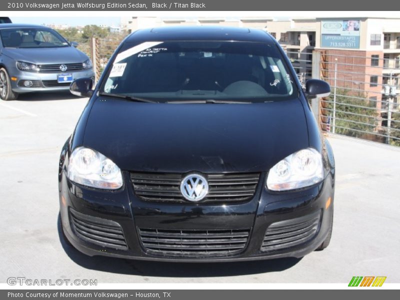 Black / Titan Black 2010 Volkswagen Jetta Wolfsburg Edition Sedan