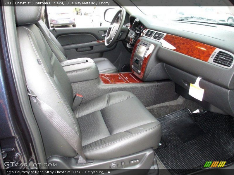 Blue Ray Metallic / Ebony 2013 Chevrolet Suburban LTZ 4x4