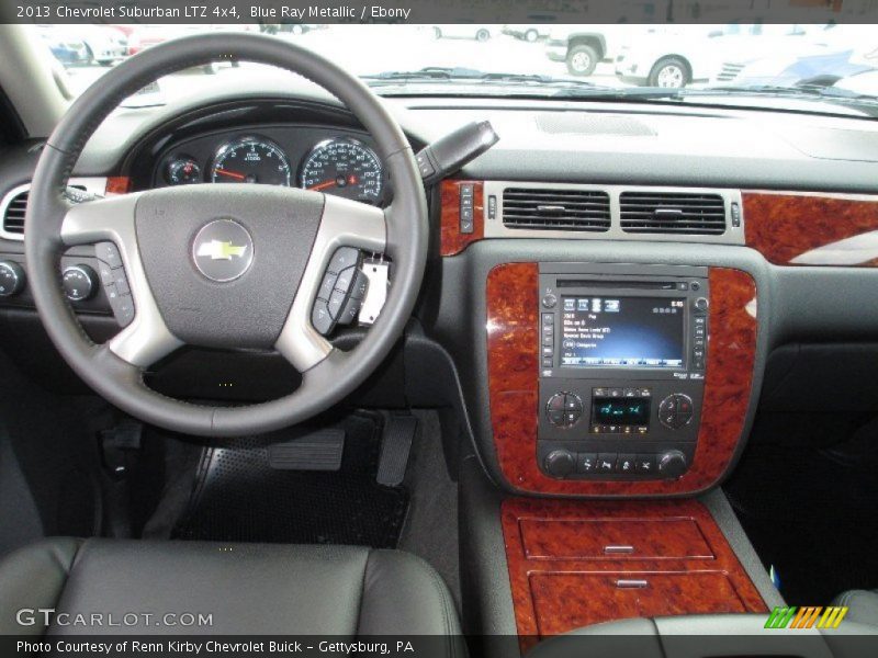 Blue Ray Metallic / Ebony 2013 Chevrolet Suburban LTZ 4x4