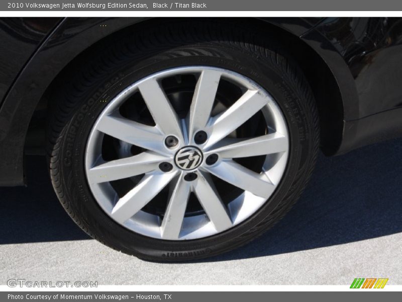 Black / Titan Black 2010 Volkswagen Jetta Wolfsburg Edition Sedan