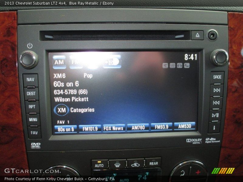 Blue Ray Metallic / Ebony 2013 Chevrolet Suburban LTZ 4x4