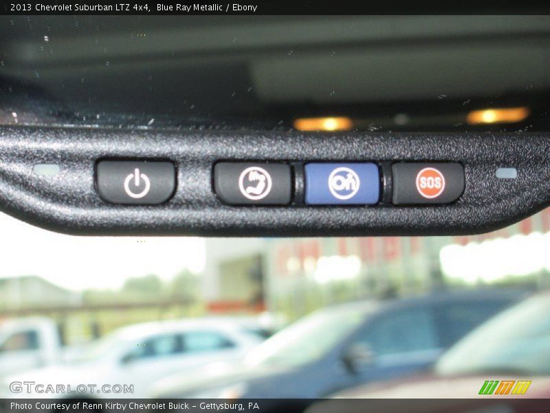 Blue Ray Metallic / Ebony 2013 Chevrolet Suburban LTZ 4x4