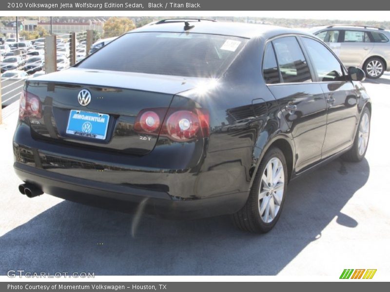 Black / Titan Black 2010 Volkswagen Jetta Wolfsburg Edition Sedan