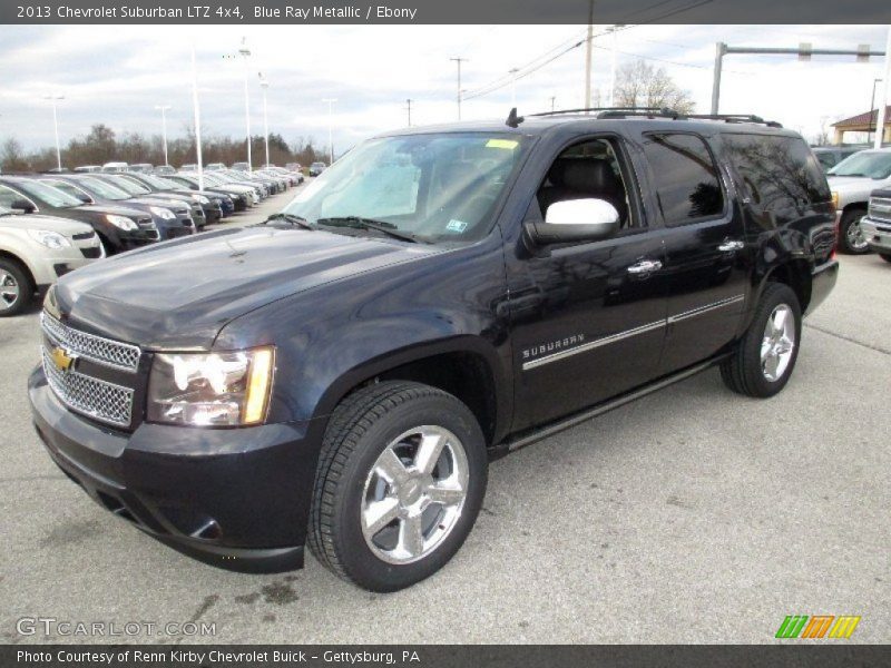Blue Ray Metallic / Ebony 2013 Chevrolet Suburban LTZ 4x4