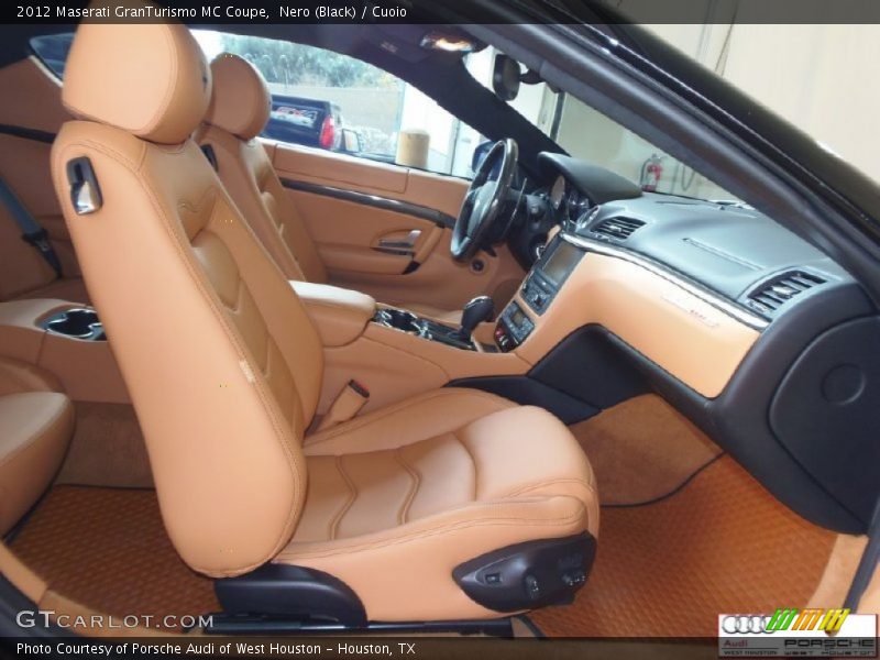 Nero (Black) / Cuoio 2012 Maserati GranTurismo MC Coupe