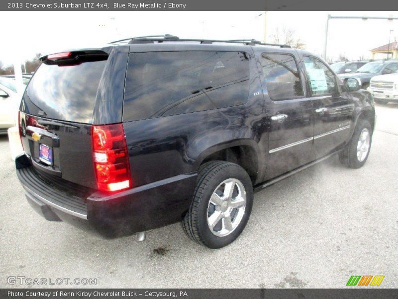 Blue Ray Metallic / Ebony 2013 Chevrolet Suburban LTZ 4x4
