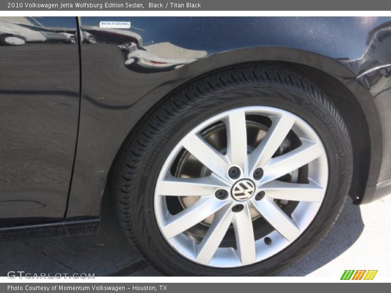 Black / Titan Black 2010 Volkswagen Jetta Wolfsburg Edition Sedan