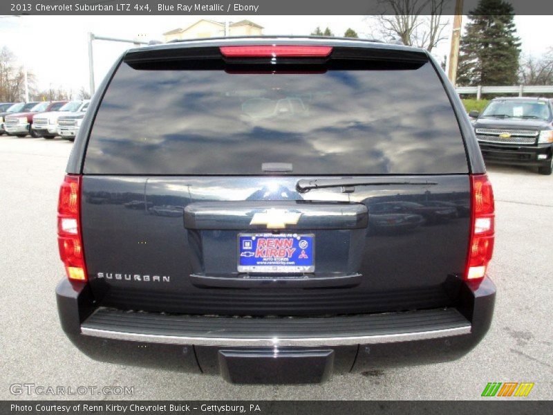 Blue Ray Metallic / Ebony 2013 Chevrolet Suburban LTZ 4x4