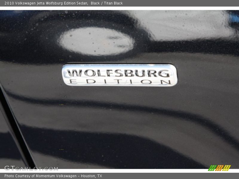 Black / Titan Black 2010 Volkswagen Jetta Wolfsburg Edition Sedan