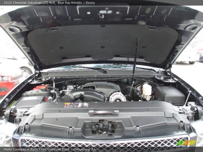 Blue Ray Metallic / Ebony 2013 Chevrolet Suburban LTZ 4x4