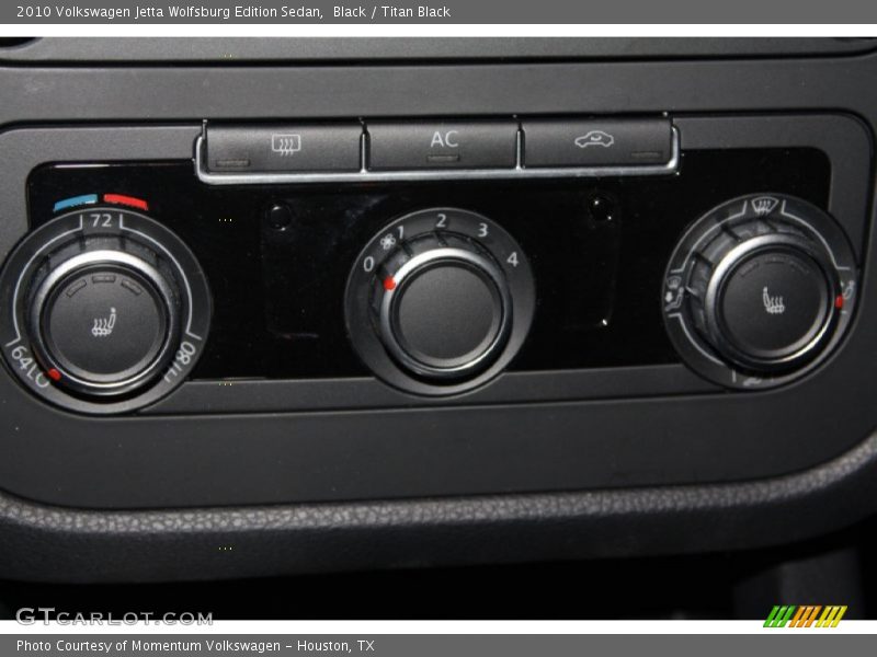 Black / Titan Black 2010 Volkswagen Jetta Wolfsburg Edition Sedan
