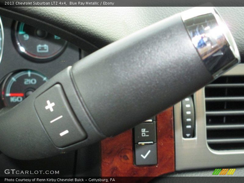 Blue Ray Metallic / Ebony 2013 Chevrolet Suburban LTZ 4x4