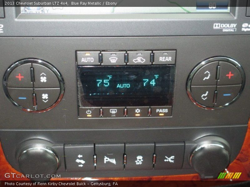 Blue Ray Metallic / Ebony 2013 Chevrolet Suburban LTZ 4x4