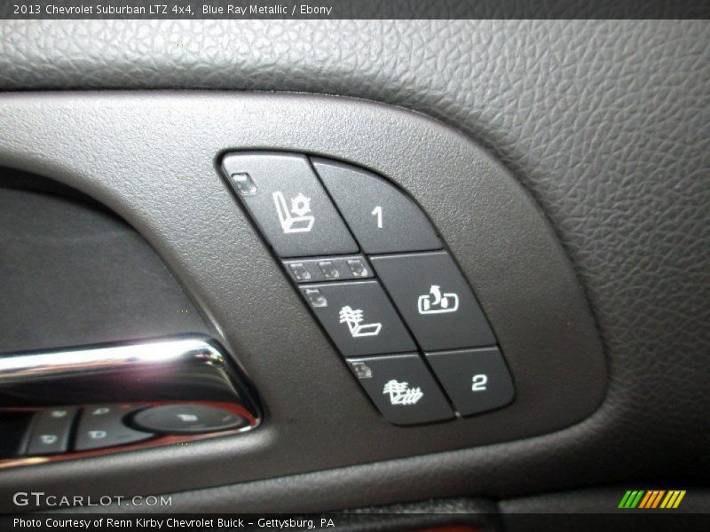 Blue Ray Metallic / Ebony 2013 Chevrolet Suburban LTZ 4x4