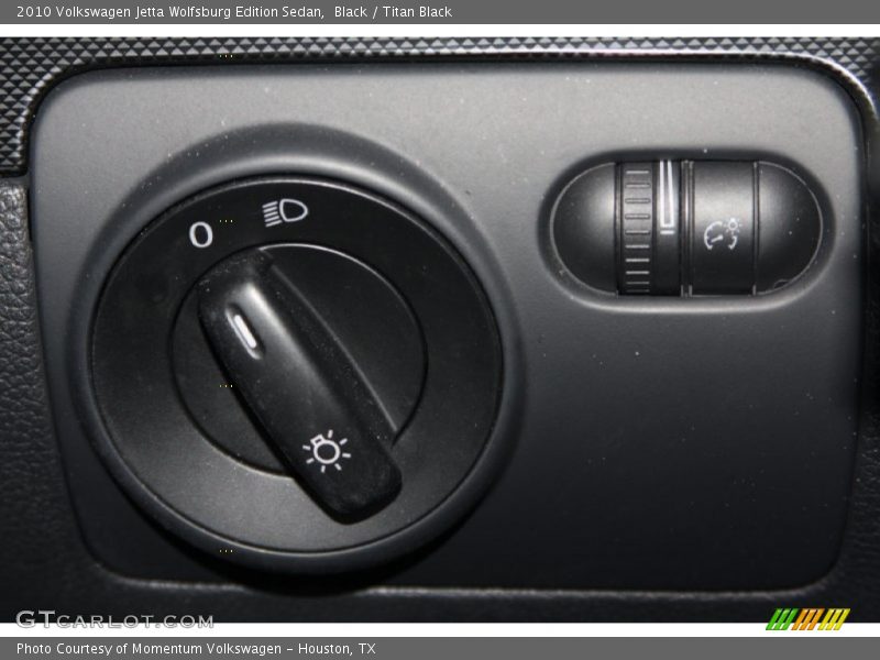 Black / Titan Black 2010 Volkswagen Jetta Wolfsburg Edition Sedan