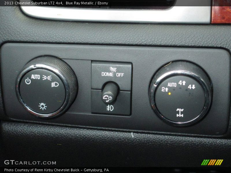 Blue Ray Metallic / Ebony 2013 Chevrolet Suburban LTZ 4x4